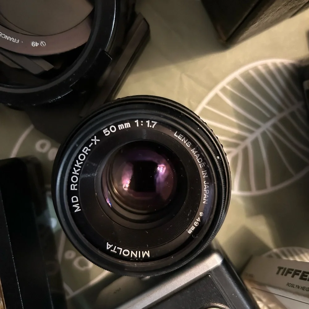 Vintage Black Lens Adapter plus tons of‎ extras